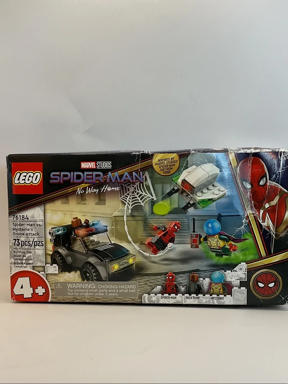 Lego 76184 Spider-Man No Way Home Set with Red, Black, Green, Blue Accents